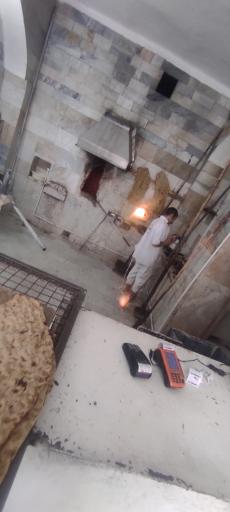 عکس نانوایی سنگک