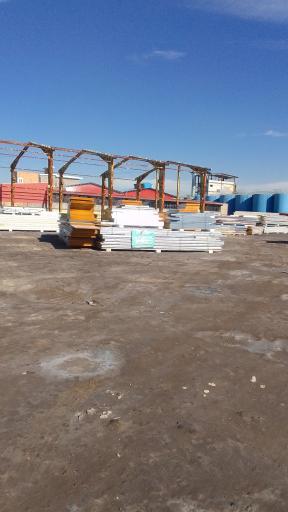 عکس فولاد غرب  دپو خاکی 