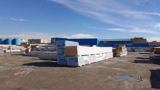 عکس فولاد غرب  دپو خاکی 