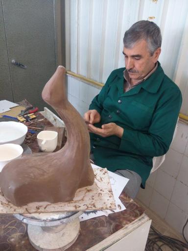 عکس آموزشگاه نقاشی سفالگری مجسمه سازی کمال الملک