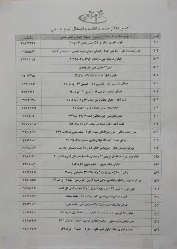 عکس دفتر کفالت اتباع خارجی ۵۱۹ مشهد