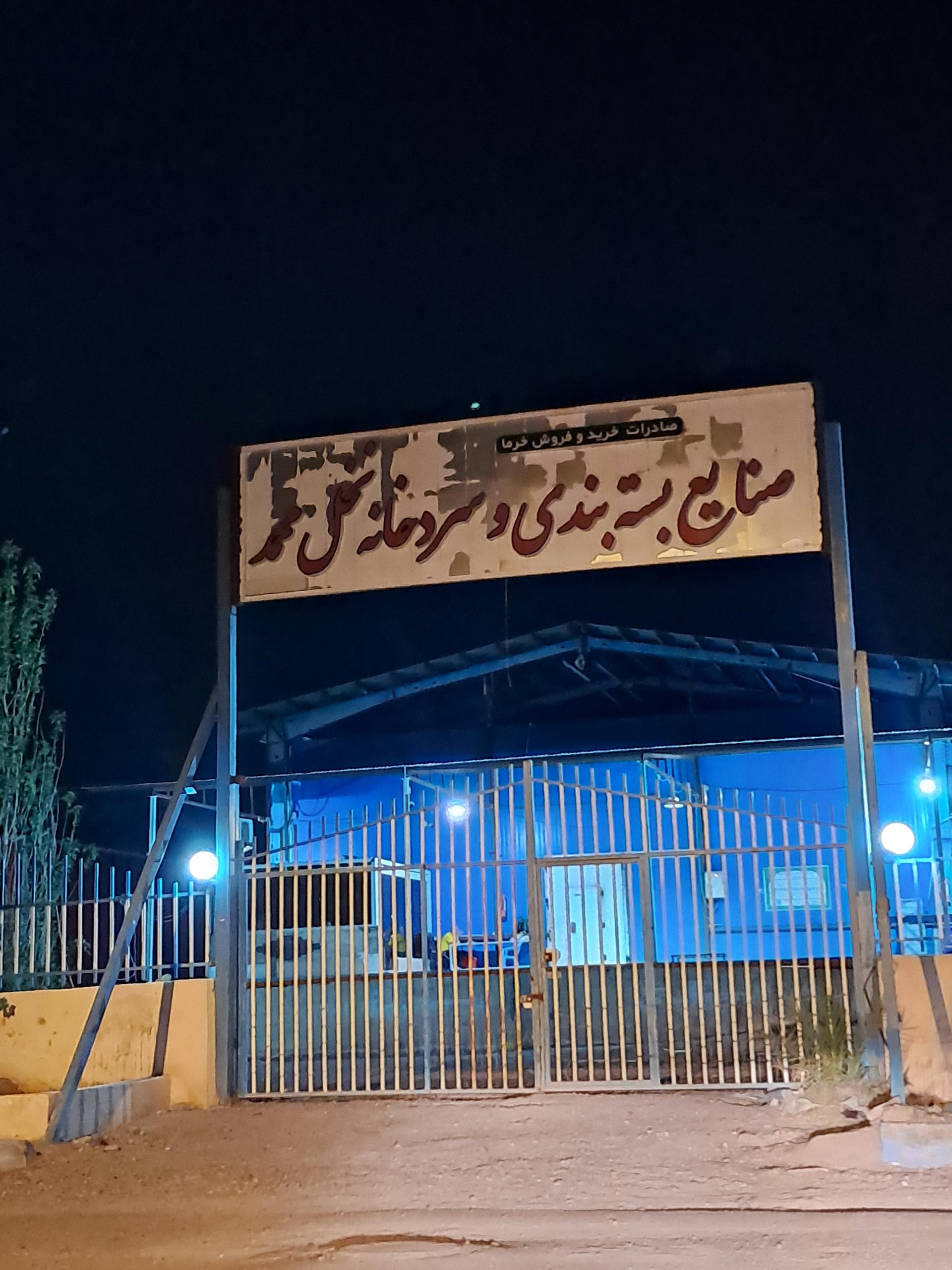 عکس سردخانه نخل محمد