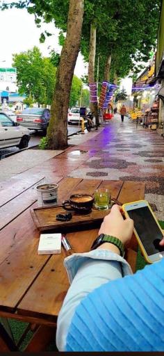 عکس آقای قهوه چی