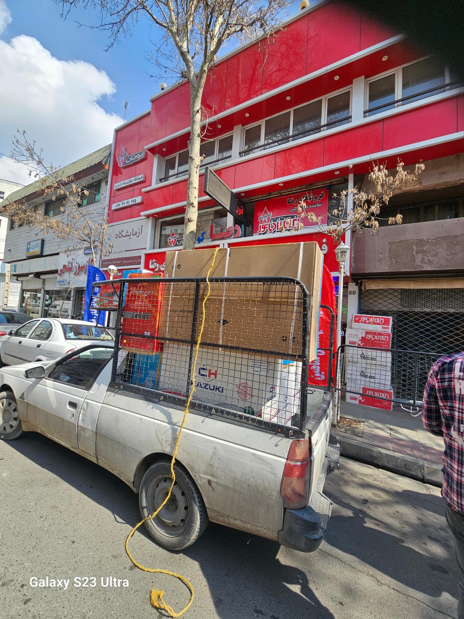 عکس فروشگاه کولر گازی تشکری