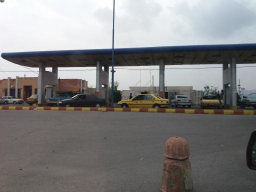 عکس جایگاه گاز سی ان جی منظریه