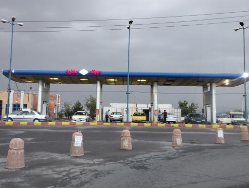 عکس جایگاه گاز سی ان جی منظریه