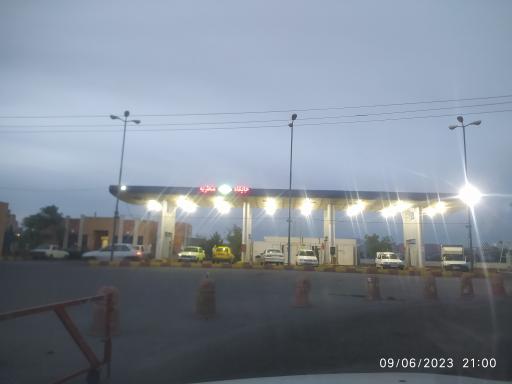 عکس جایگاه گاز سی ان جی منظریه