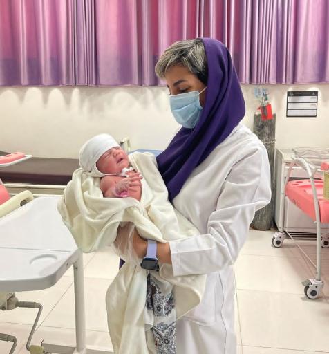 عکس دکتر‌ سحر رفیعی متخصص نوزادان و کودکان