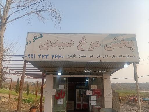 عکس پخش مرغ صیدی