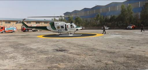 عکس پد هلیکوپتر اورژانس (پد نصیر شهر)