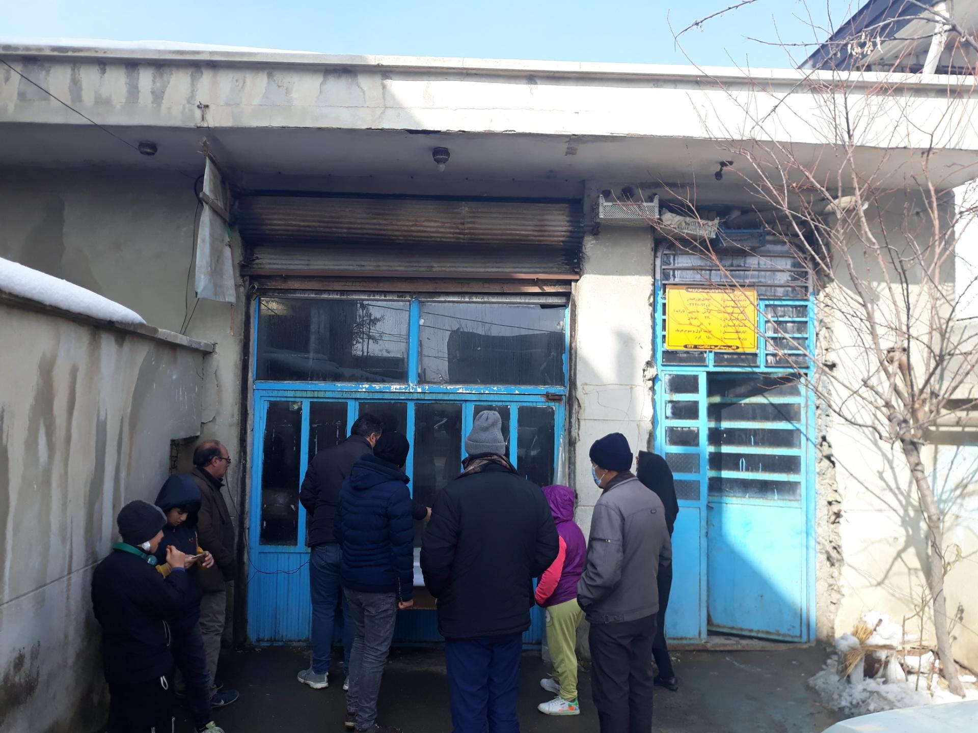 عکس نانوایی مهدی