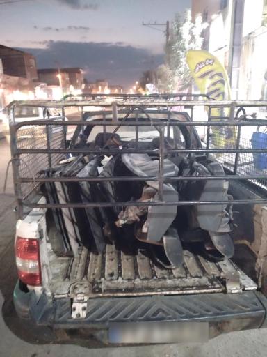 عکس اوراقی وسایل خودرو الله آبادکرمان