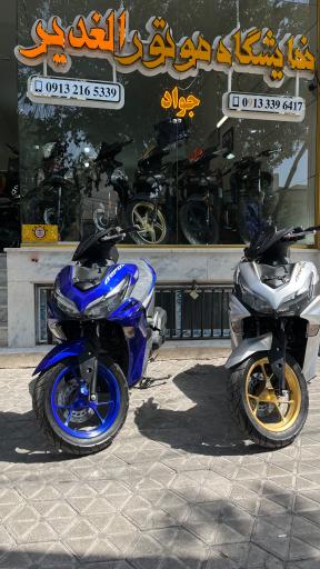 عکس نمایشگاه موتورسیکلت الغدیر