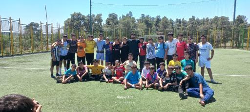 عکس زمین فوتبال شهدای رسالت