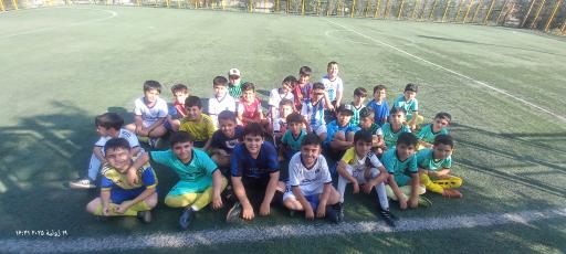 عکس زمین فوتبال شهدای رسالت