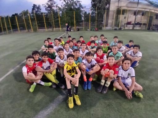 عکس زمین فوتبال شهدای رسالت