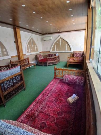 عکس باغ رستوران اریکه