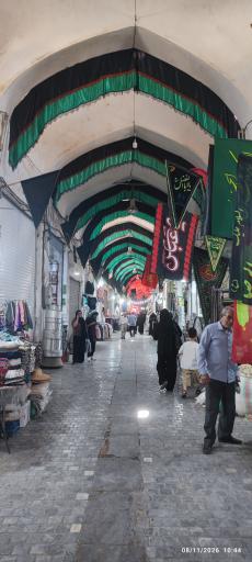 عکس بازار کاشان