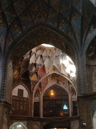 عکس بازار کاشان