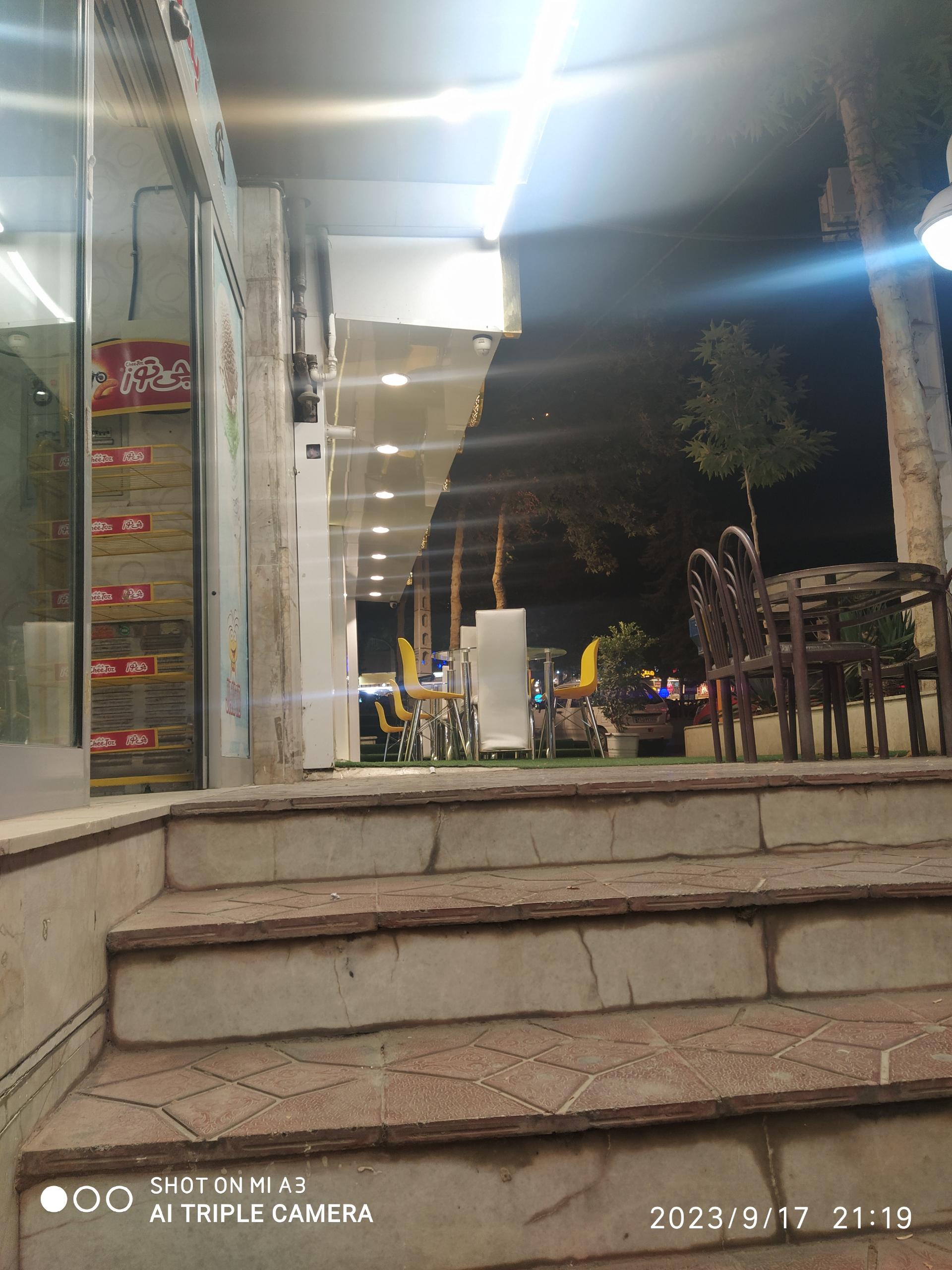 عکس شیرینی و بستنی جاوید