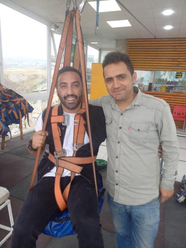 عکس زیپ لاین رویای پرواز