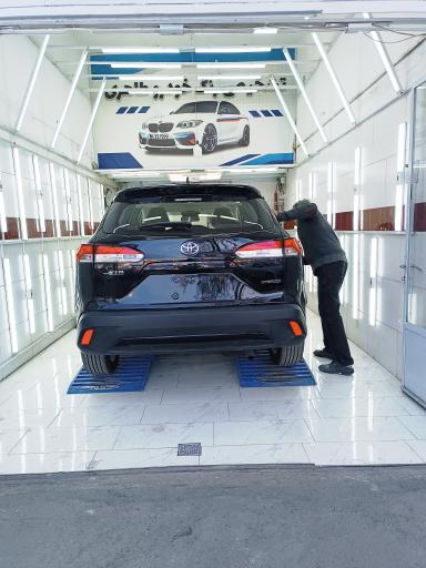 عکس تشخیص رنگ خودرو عبدالله طاهری