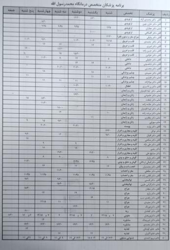 عکس درمانگاه محمد رسول الله