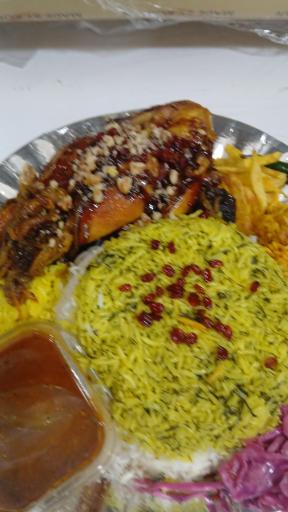 عکس غذا بیرون بر آویشن