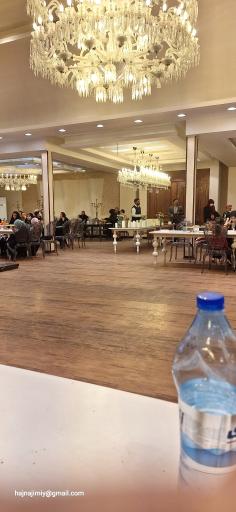 عکس تالار پذیرایی فرش قرمز