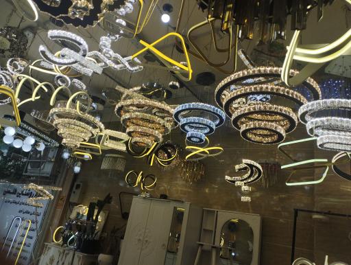 عکس تولیدی لوستر هلسی 