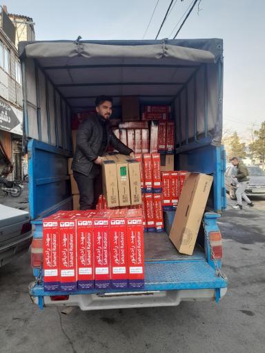 عکس فایبرگلاس ناصر و رادیاتورسازی جعفر