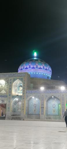 عکس تیمچه(بازار)و امامزاده عبدالله شهربافق