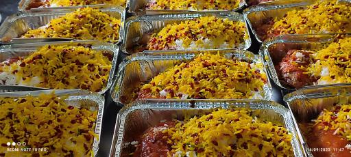 عکس تهیه غذای آفرینش 