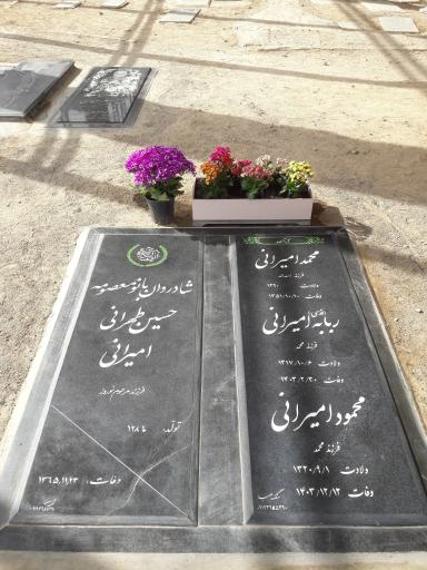عکس مزار محمود امیرانی