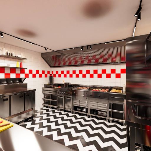 عکس فست فود استند بایت