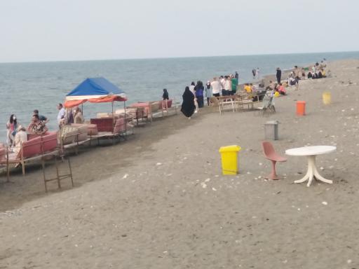 عکس پلاژ ساحلی انوش