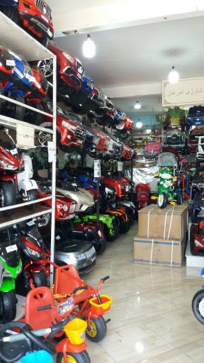 عکس قصر ماشین شارژی و دوچرخه امرغان 