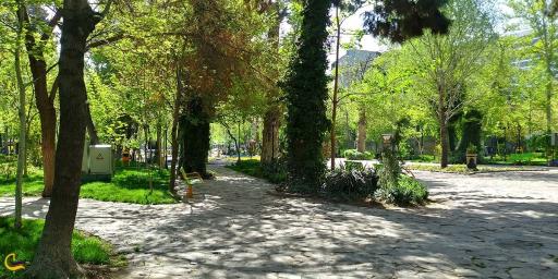 عکس بوستان باغ ملی