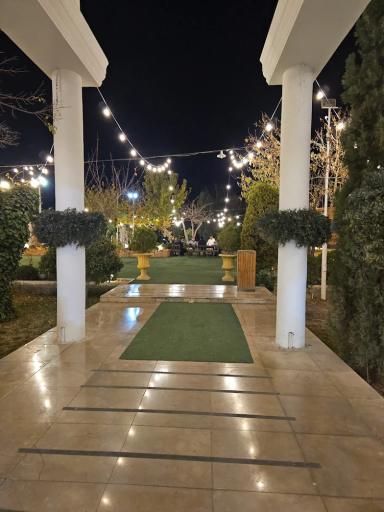 عکس باغ تالار شادی