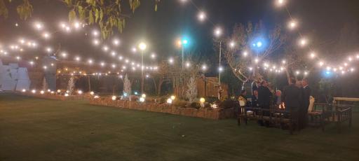 عکس باغ تالار شادی