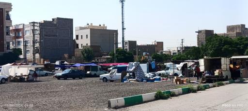 عکس بازار روز روستای قمصر