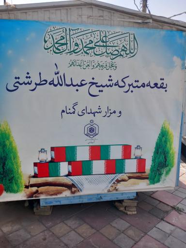 عکس بقعه متبرکه شیخ عبدالله طرشتی