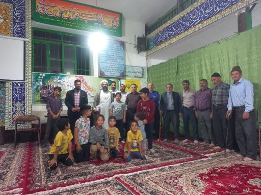 عکس مسجد و حسینیه سیدالشهدا شهرملک‌آباد