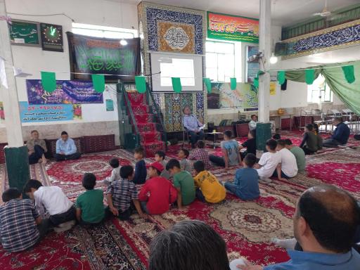 عکس مسجد و حسینیه سیدالشهدا شهرملک‌آباد