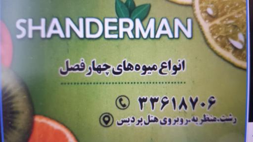 میوه فروشی شاندرمن
