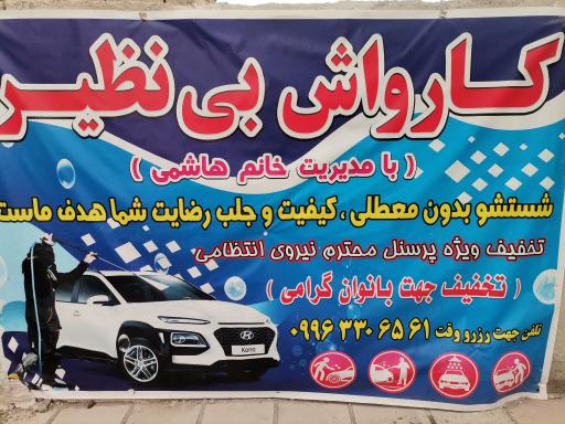 عکس کارواش بی نظیر