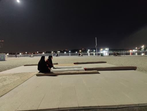 عکس مقبره شهدای گمنام دریاچه شهدای خلیج فارس