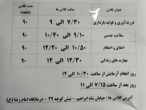 عکس مرکز سلامت امیرالمومنین