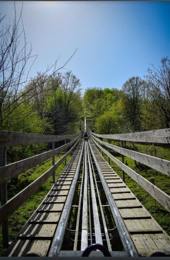 عکس سورتمه ریلی تالش