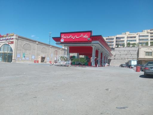 عکس جایگاه دو منظوره گاز و بنزین مرزداران
